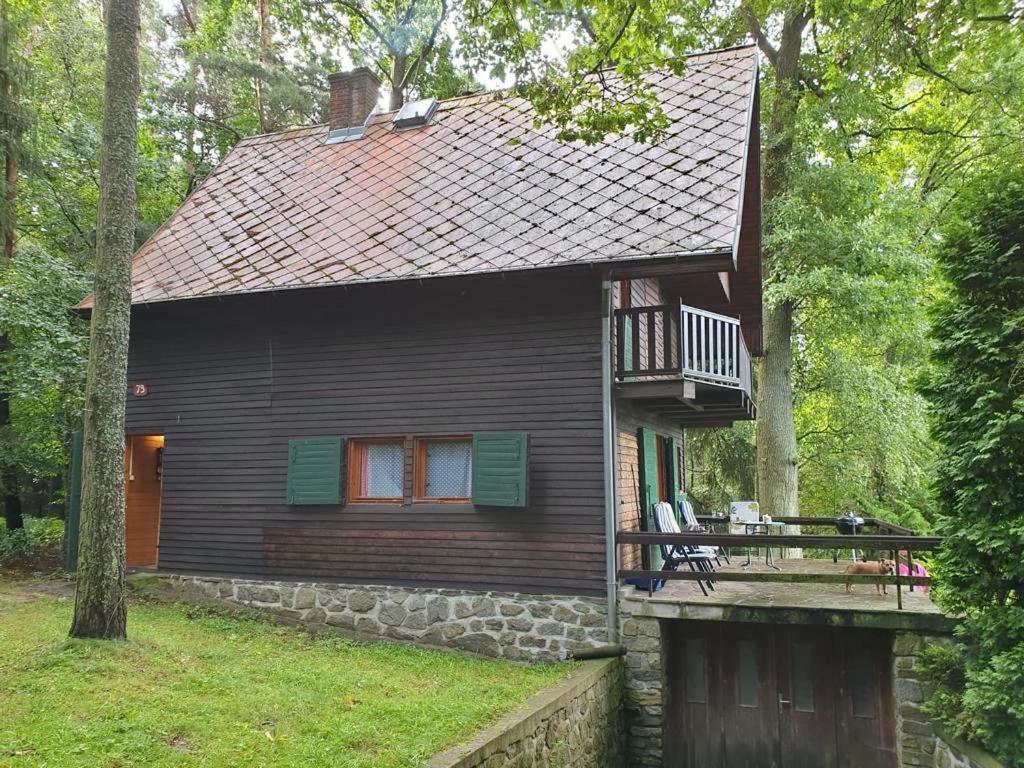Chata Roudná Klenovice  Esterno foto